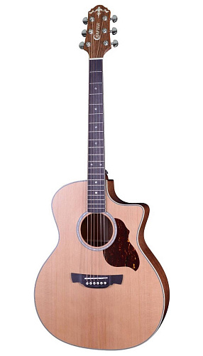 Crafter GAE-7/NC Электроакустическая гитара Гранд Аудиториум с чехлом