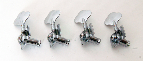 Caraya MB-3001-CR Комплект колковой механики для бас-гитары, 2+2