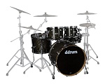 :DDrum DM ASH 522 TBK  , 10"-12"-16"-22"-145.5" ( Hardware),  