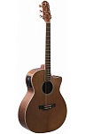 Фото:Crafter GAE-8/NC VVS Электроакустическая гитара гранд аудиториум с чехлом
