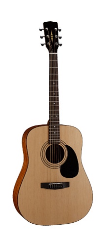Lutner LAD810-NS Акустическая гитара, дредноут, цвет натуральный матовый