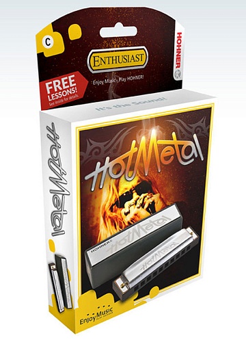 Hohner M57205x Hot Metal E-major Губная гармошка