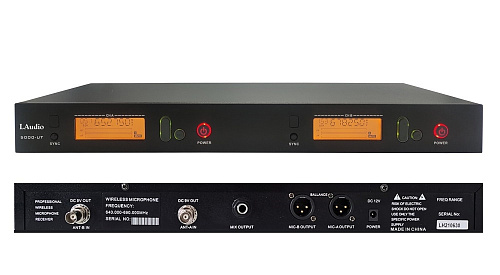 LAudio 5000-UT Беспроводная микрофонная система, ручной передатчик и петличка