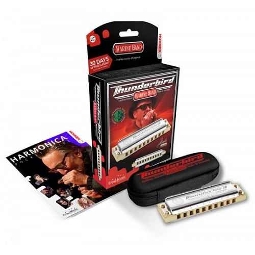 Hohner Marine Band Crossover Db (M2009026x) Губная гармоника - Richter Classic, корпус бамбук