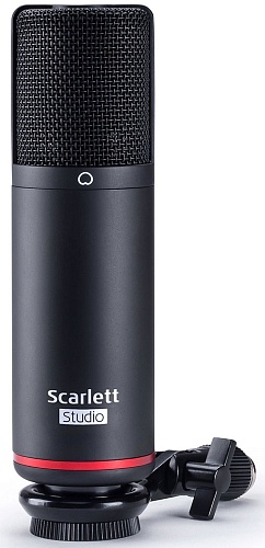 FOCUSRITE Scarlett 2i2 Studio 3rd Gen Студийный комплект (Scarlett 2i2 3rd Gen, наушники, микрофон, ПО, микрофонный кабель)