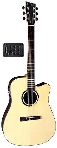 VGS R-10 CE Rose Natural Gloss / Satin Neck. Электроакустическая гитара