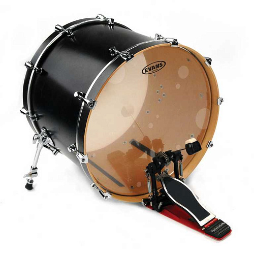 Evans BD22HG Hyaulic Glass Пластик для бас-барабана 22"