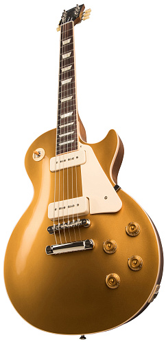 GIBSON Les Paul Standard 50s P-90 Goldtop электрогитара, цвет золотой, в комплекте кейс