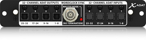 Behringer X-ADAT Карта расширения с интерфейсом ADAT для консоли X32