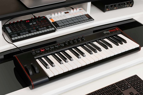 IK Multimedia iRig Keys 2 USB MIDI-клавиатура для Mac/PC и iOS/Android, 37 кл