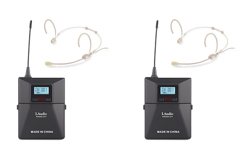LAudio 4000-UY Беспроводная микрофонная система, 2 головных микрофона