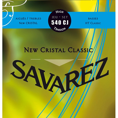 Savarez 540CJ CRISTAL CLASSIC BLUE Комплект струн для классической гитары