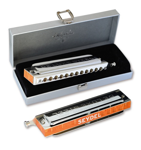 Seydel Sohne 54488C De Luxe Steel Orchestra C Губная гармошка хроматическая