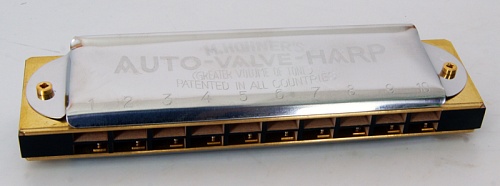 Hohner M10501 AUTO VALVE Harp Губная гармошка октавная