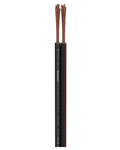 Sommer Cable 420-0075-SW SC-Nyfaz Кабель акустический плоский, 100 м