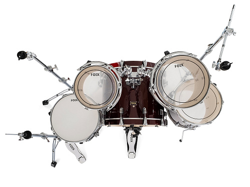 Foix DF-21L07 Барабанная установка, красная