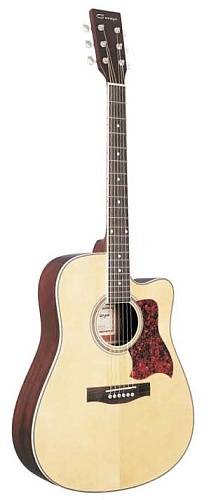 Caraya F660C-N Акустическая фолк-гитара 41", с вырезом