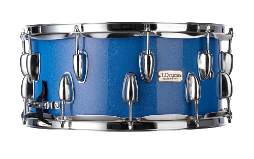 LDrums LD6407SN Малый барабан, синий, 14"*6,5"