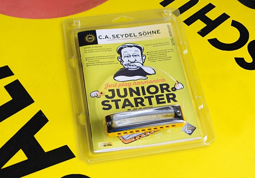 Seydel Sohne 40007 Just Play Harmonica Junior Starter Kit Губная гармошка + обучающие материалы