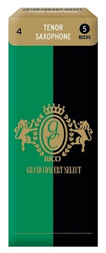 Rico RGC05TSX400 Grand Concert Select Трости для саксофона тенор, размер 4.0, 5 шт