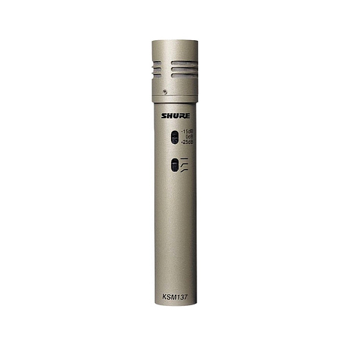 SHURE KSM137/SL   студийный конденсаторный инструментальный микрофон