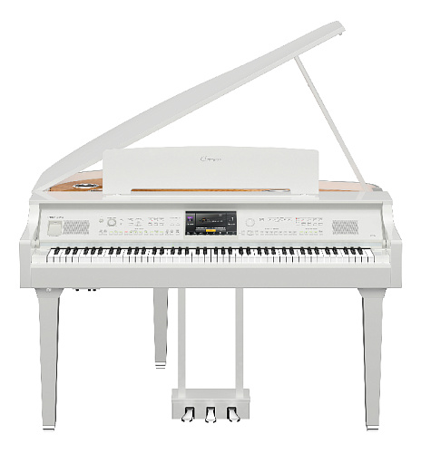 Yamaha CVP-809GPWH Цифровое фортепиано c автоаккомпанементом в корпусе кабинетного рояля