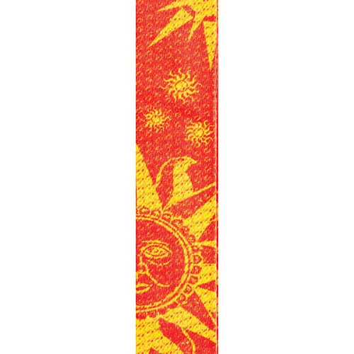 Planet Waves 50H12 Sublimation Printed Гитарный ремень, полиэстер, рисунок «Солнце»