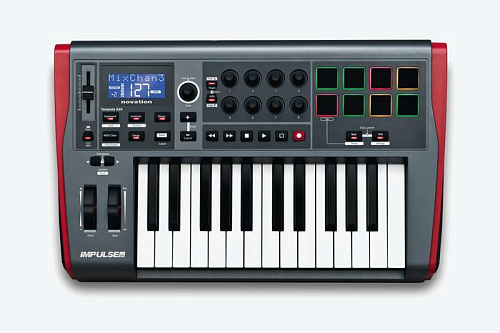 Novation Impulse 25 Миди-клавиатура, 25 клавиш