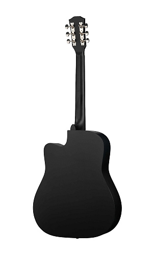 Fante FT-221-BK Акустическая гитара, с вырезом, черная (уценка)***