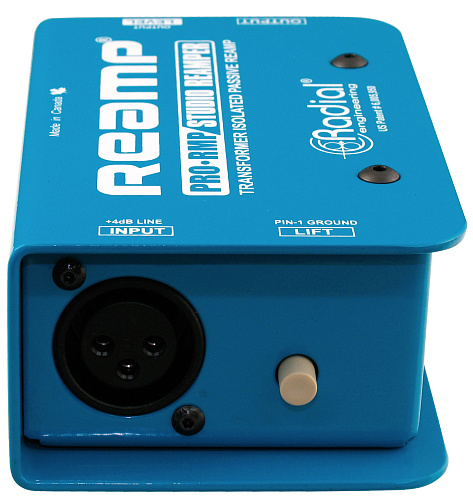 Radial PRO-RMP Реампер, конвертер линейного сигнала (балансный - гитарный)