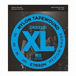 Фото:D'Addario ETB92M Tapewound Комплект струн для бас-гитары, Medium, 50-105, Medium Scale