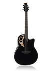 Фото:Ovation 1778TX-5 ELITE T Mid Cutaway Black Textured Электроакустическая гитара
