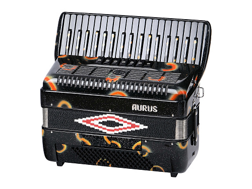 Aurus JH8003-A Аккордеон 37/96/7/2, черный, с футляром