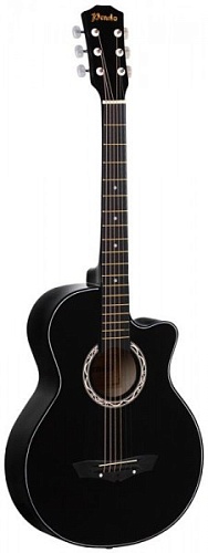 PRADO HS-3810/BK Акустическая гитара фолк с вырезом