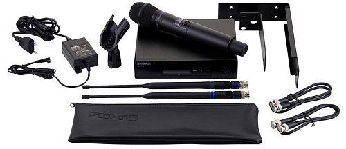 SHURE QLXD24E/KSM9 G51 Вокальная радиосистема с ручным передатчиком KSM9, частоты 470-534 MHz