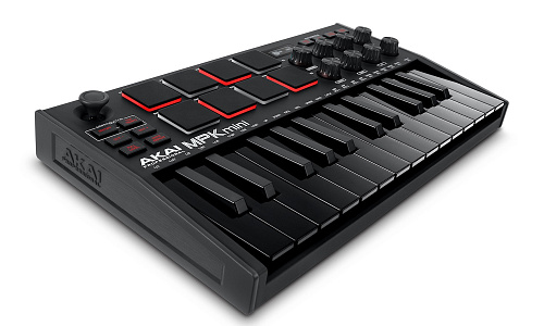 Akai Pro MPK Mini MK3 B MIDI-клавиатура с уменьшенными клавишами, цвет черный