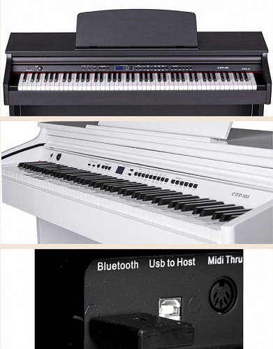 Orla CDP 101 Цифровое пианино, черное полированное