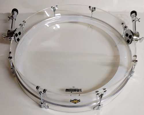 Мастерская Бехтеревых TBBAp-2203-10 Compact Компактный бас-барабан из акрила 22"х3", с чехлом