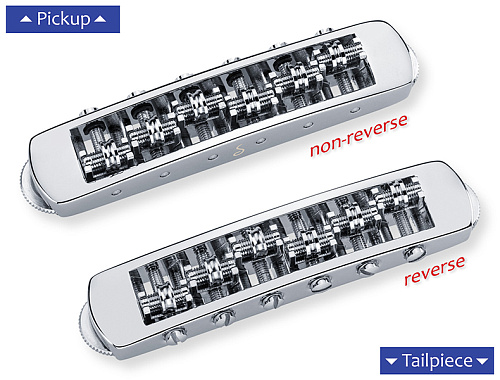 Schaller STM Бридж Tune-O-Matic, хром