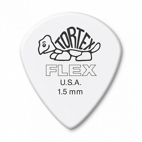 Dunlop 468R1.50 Tortex Flex Jazz III Медиаторы, 72шт, толщина 1.5мм