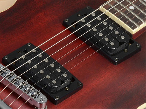 Ibanez AM53-SRF Полуакустическая электрогитара, цвет красный закат