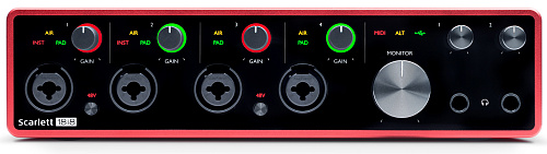 Focusrite Scarlett-18i8-3rd-gen Аудиоинтерфейс USB, 18 входов/8 выходов