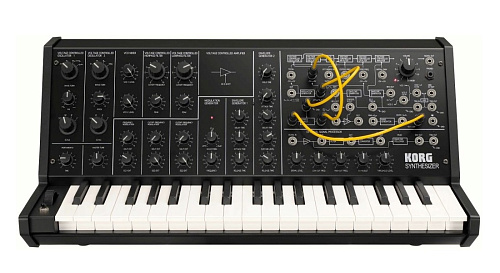Korg MS-20 Mini Аналоговый синтезатор, 37 клавиш