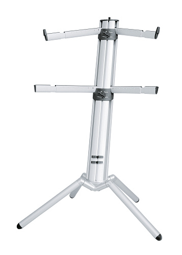 K&M 18860-000-30 Стойка для клавишных Spider Pro, 2 уровня, алюминий