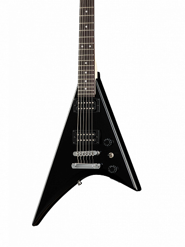 Caraya E233BK Электрогитара "стрела" V-образная, черная