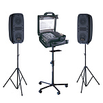 Фото:Soundking ZH25DM Комплект акустической системы, микшер, усилитель, кабинет, 2х100Вт