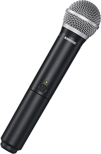 SHURE BLX2/PG58 M17 Ручной передатчик для радиосистем с капсюлем динамического микрофона PG58
