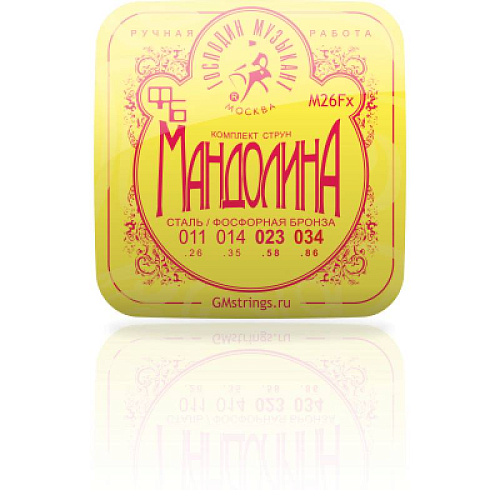 Господин Музыкант M26Fx Комплект струн для мандолины