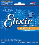 Фото:Elixir 12450 NANOWEB Комплект струн для 12-струнной электрогитары, Light, 10-46
