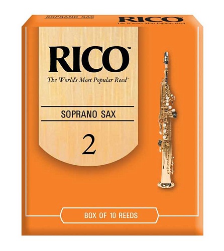 Rico RIA1020  Трости для саксофона сопрано, размер 2.0, 10шт
